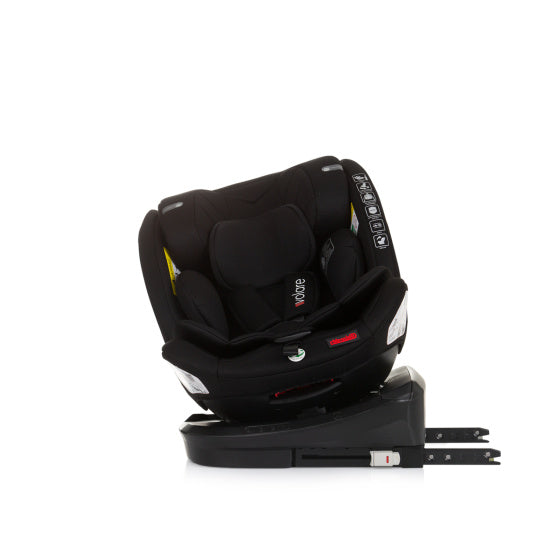 Seggiolino auto chipolino I-size 40-150 cm isofix 360 ° Obsidian nero