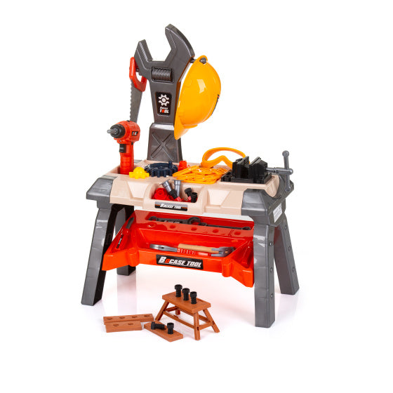 Chipolino Workbench s nástroji Play Set With Light 63-Piece
