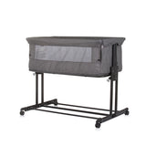 Caja de co-dormido chipolino zen con mosquito net granito gris