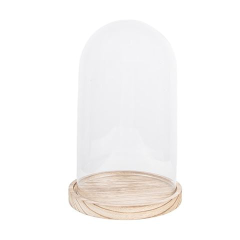 Clayre eef stolp 6gl2170 transparent 18x28 cm