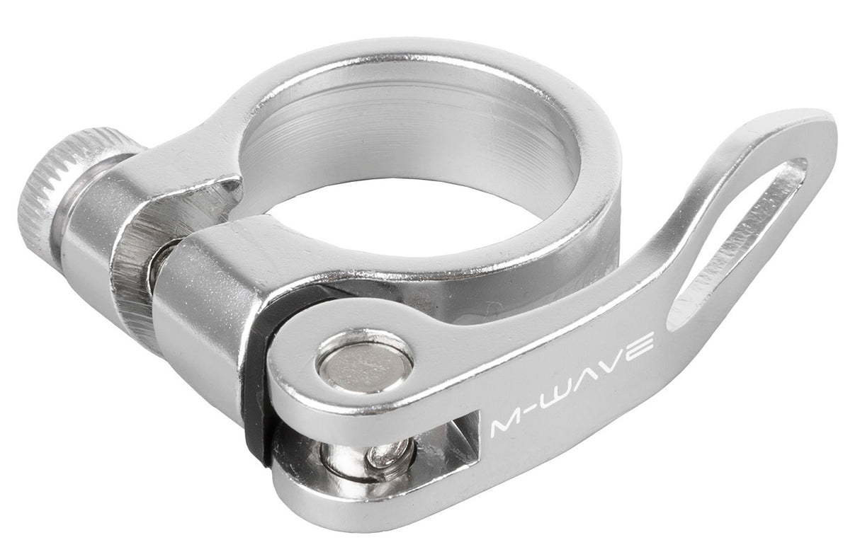 M-Wave Seat Pap Clip con rilascio rapido 34,9 argento sulla mappa