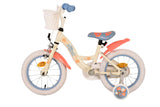 Disney Stitch Rower dziecięcy - dziewczyny - 14 -calowy - kremowy koralowy błękit