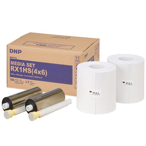DNP Standardpapper DSRX1HS-4X6 2 Roll � 700 St. 10x15 för DS-RX1HS
