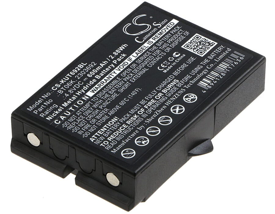Replacement aerial worker remote control battery