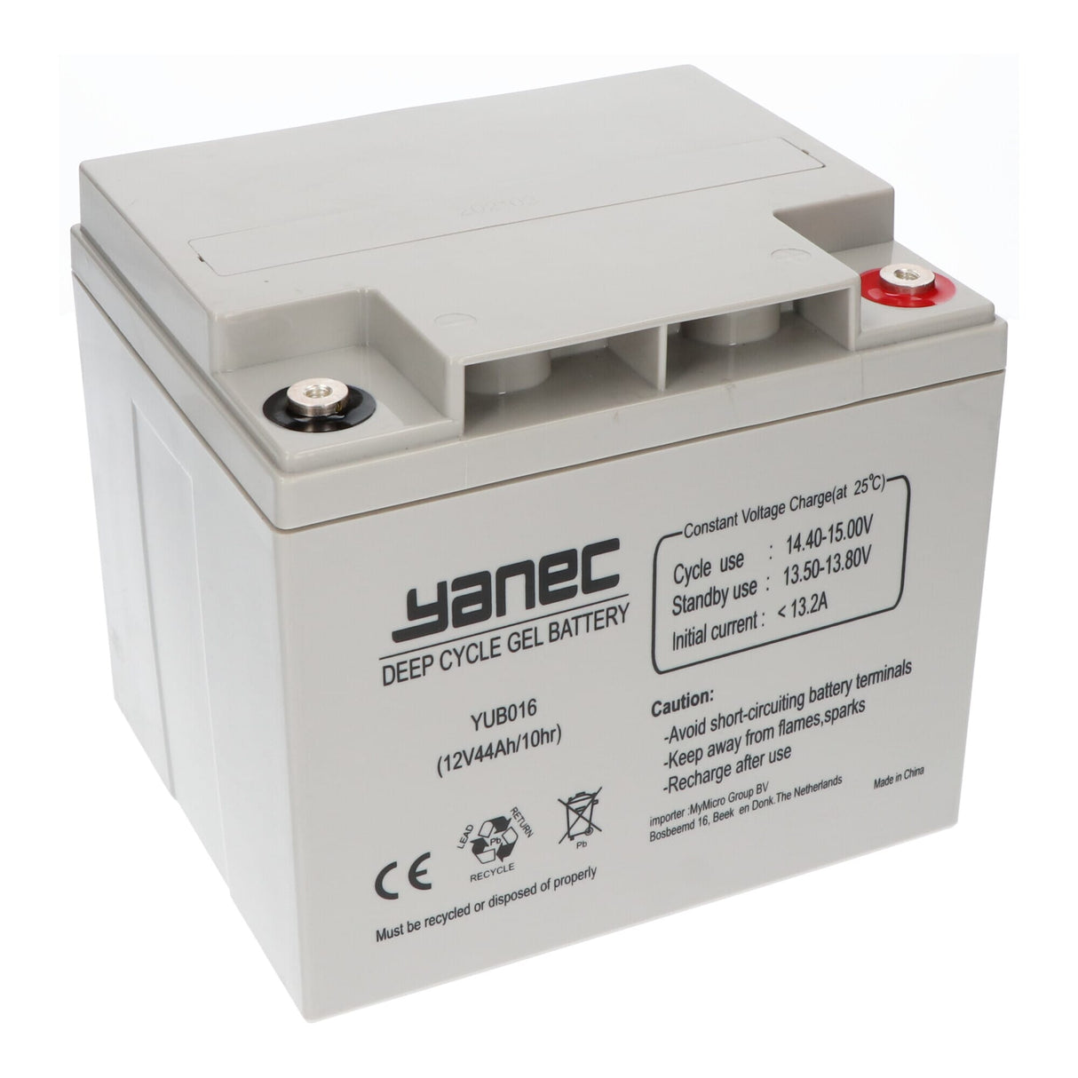 Yanec gel baterija 12V 44ah