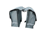 DRESCO DOUBLE BICYCLE BAG 36 litrů stříkané šedé