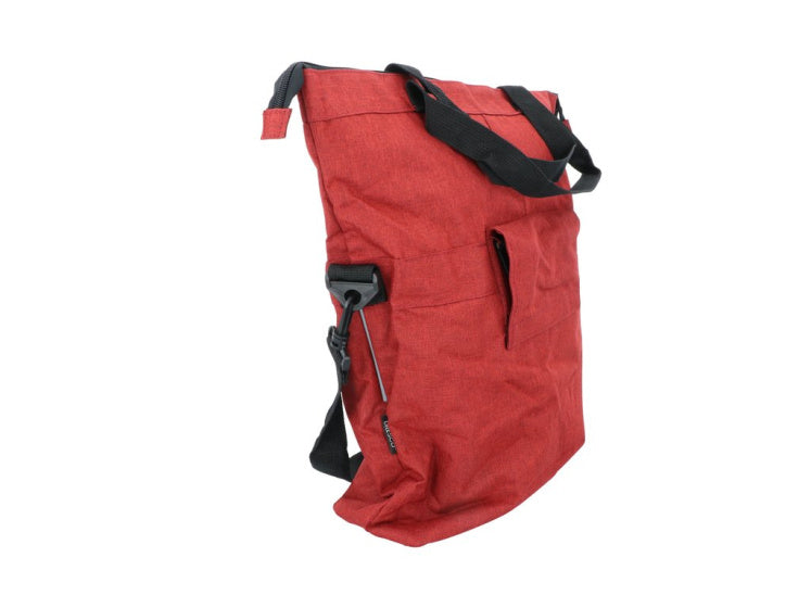 Dresco Single Bicycle Bag a Shopper 18 litru červené