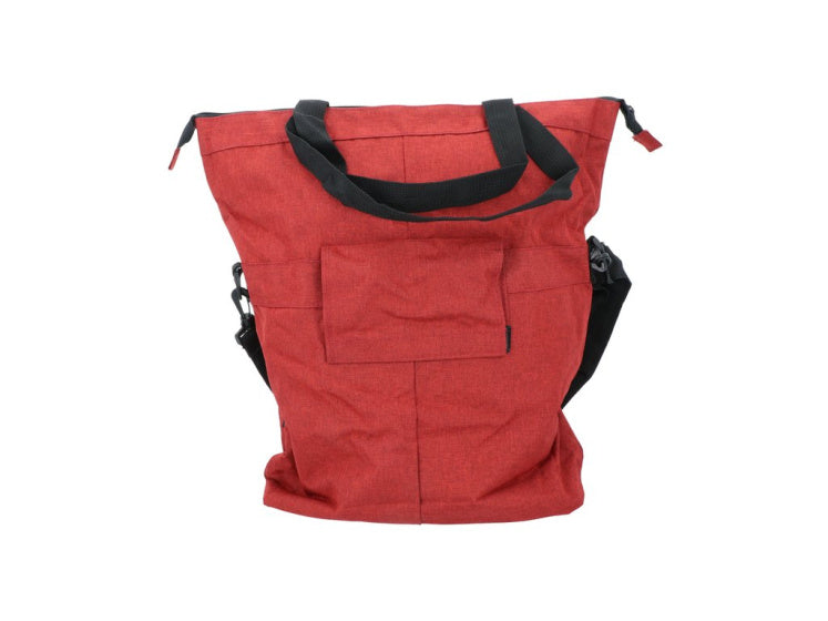Dresco Single Bicycle Bag a Shopper 18 litru červené