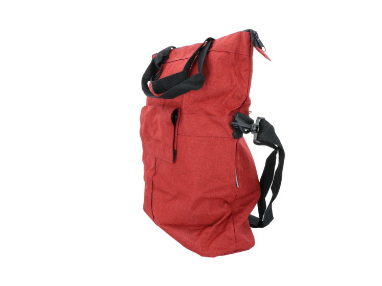 Dresco Single Bicycle Bag a Shopper 18 litru červené
