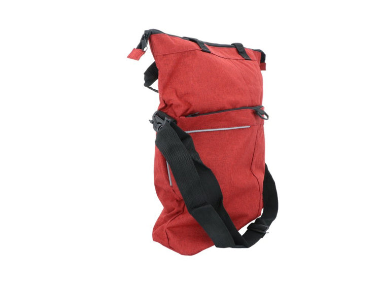 Dresco Single Bicycle Bag a Shopper 18 litru červené