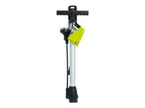 Dresco Bicycle Pump Manomètre 52 cm Dunlop, Presta, Schrader Valiel Silver