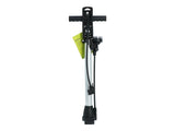 Dresco Bicycle Pump Manomètre 52 cm Dunlop, Presta, Schrader Valiel Silver