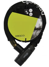 Dresco Paieserslot Cable 100 cm rustfritt stål 3-delt svart