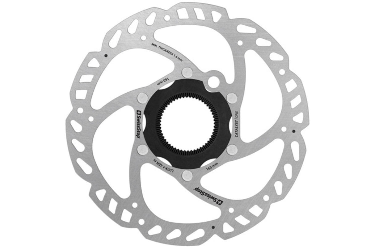 SwissStop - Disque de frein Catalyseur un centre de 160 mm