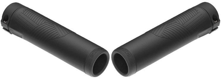 EC-Performance-Fahrradgriff 133 mm schwarzer TPE-Glasfaserverstärkung
