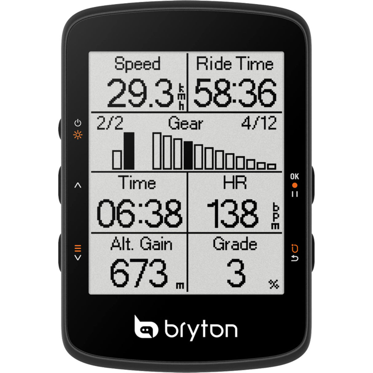 Bryton - jezdec 460 E Bicycle Computer GPS