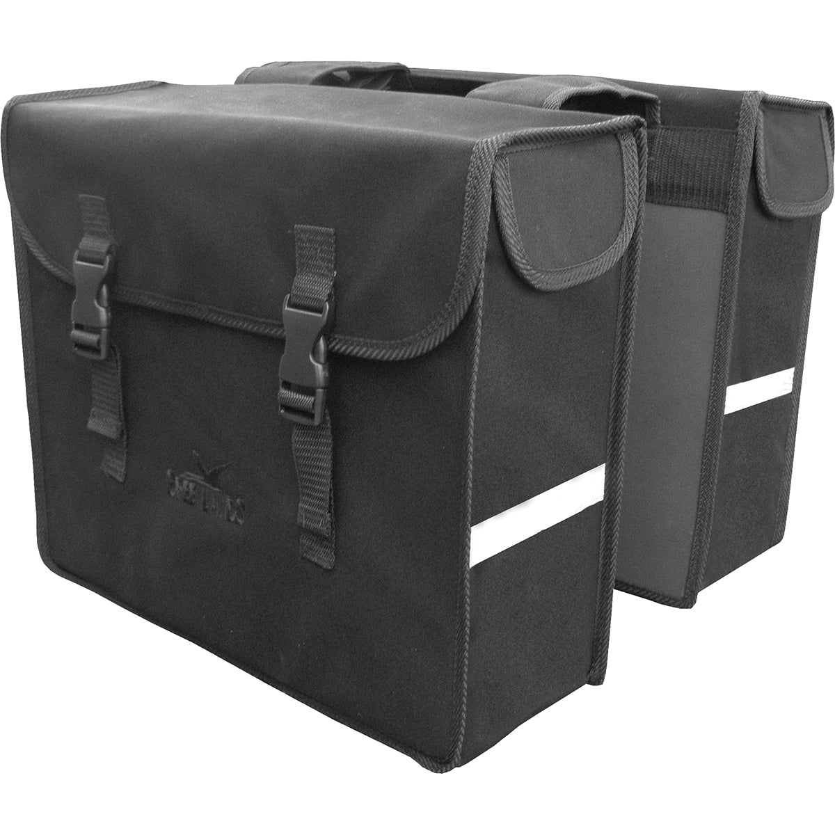 Groenlands Groenlands Canvas Medium Double 39x33x13 cm 33 litros negros