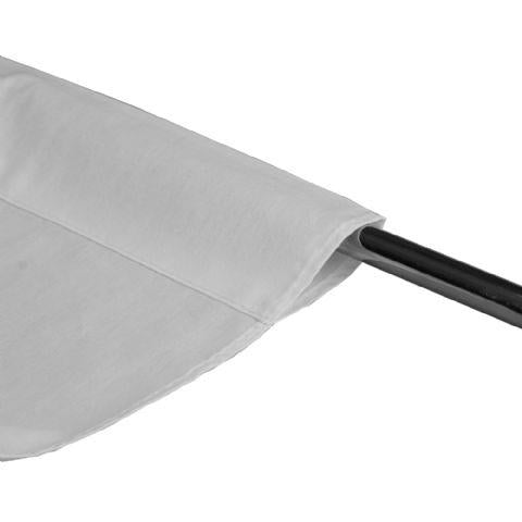 Falcon Eyes Hintergrund Handtuch BCP-01 2,9 x 5 weiß Waschbar