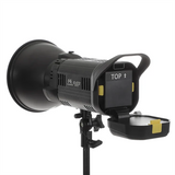 Falcon Eyes Bi-Color LED Lamp Dimmable BL-10TD on battery demo