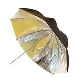 Falcon Eyes Flitsparaplu UR-48SB1 Srebrny czarny 122 cm