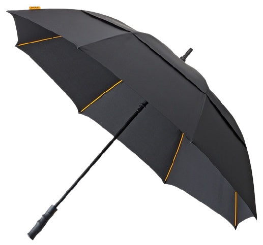 Falcone Golfparaplu windproof 130 cm polyester zwart
