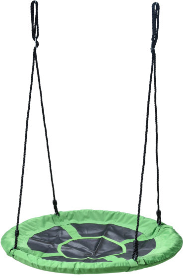 Gratis og let rede swing ø100 cm grøn sort