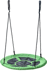 Gratis og let rede swing ø100 cm grøn sort