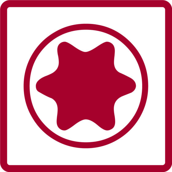 Gedore Red Torx Key Set (T10-50) Kort 9-delt