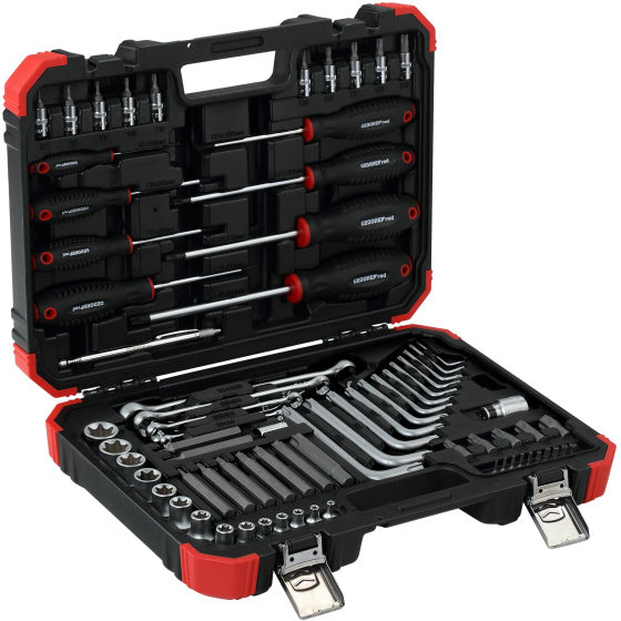 Gedore Red mounting set TX in suitcase 1 2 inch silver 75-piece