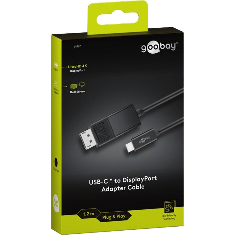 Goobay USB-C zum Displayport-Adapterkabel