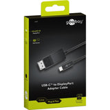 Goobay USB-C zum Displayport-Adapterkabel