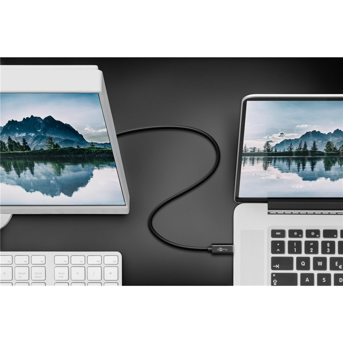 Goobay USB-C zum Displayport-Adapterkabel