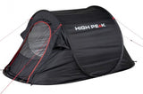 High Peak Vision 2.0 Tent pop-up 2 Personne 235 x 140 cm noir