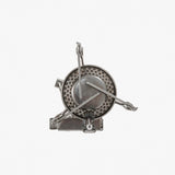 Highlander HPX 200 Gaskochgerät 10 cm Stahl Silber Kupfer