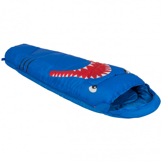 Highlander Mummy Sleeping Sac Shark 170 cm Polyester bleu