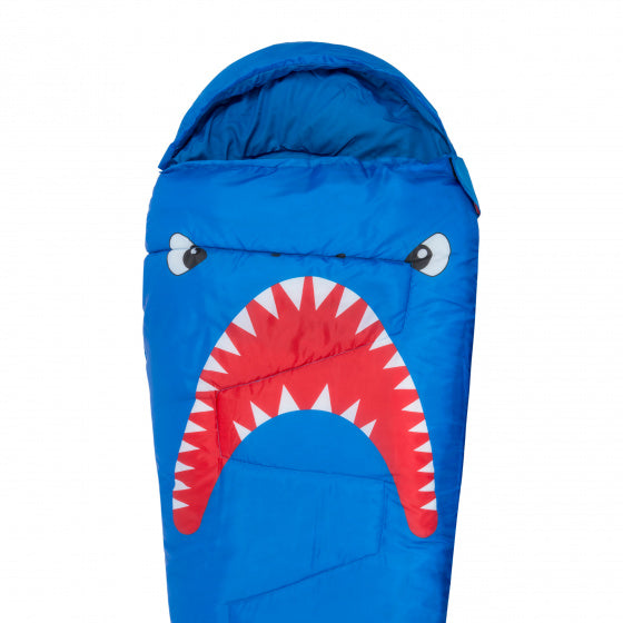 Highlander Mummy Sleeping Sac Shark 170 cm Polyester bleu