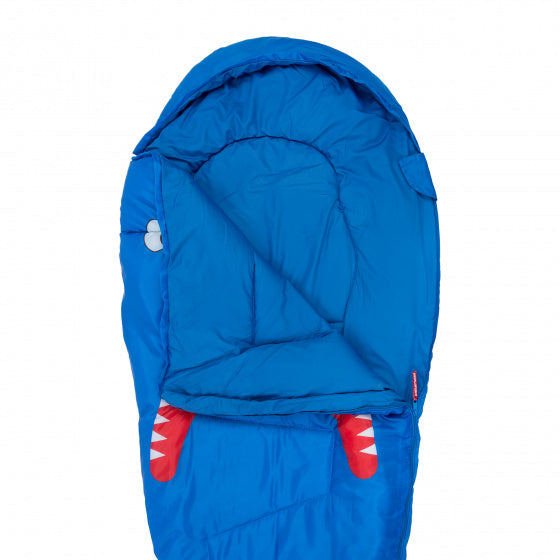 Highlander Mummy Sleeping Sac Shark 170 cm Polyester bleu