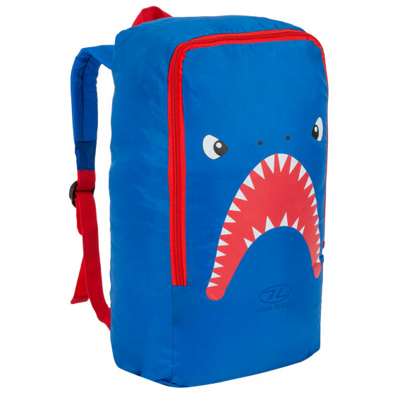 Highlander Mummy Sleeping Sac Shark 170 cm Polyester bleu