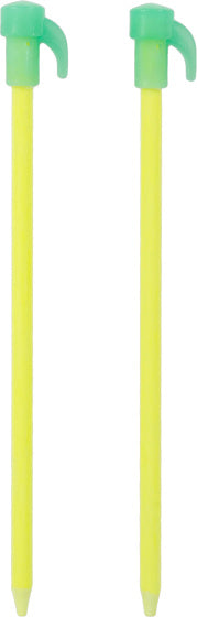 Highlander telthårende lysstoffrør 20 cm plast 6 stykker gule