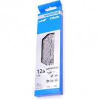 Shimano Deore M6100 - HG+ - MTB Cadena - 12 Velocidad - 252g - Deilado rápido - Marrón gris