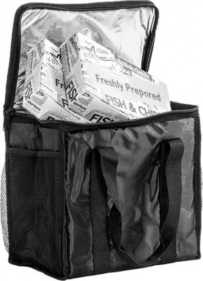 Zapařená doručovací sáček S31 19 litru 33 x 22 x 33 cm polyester černá