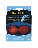 Ikzi lys bak lys terningbatteri 50 80mm