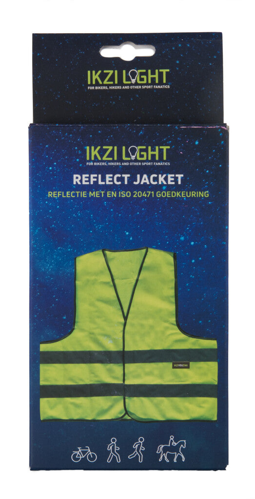 Ikzi Light Reflection Vest 67x66cm, L.