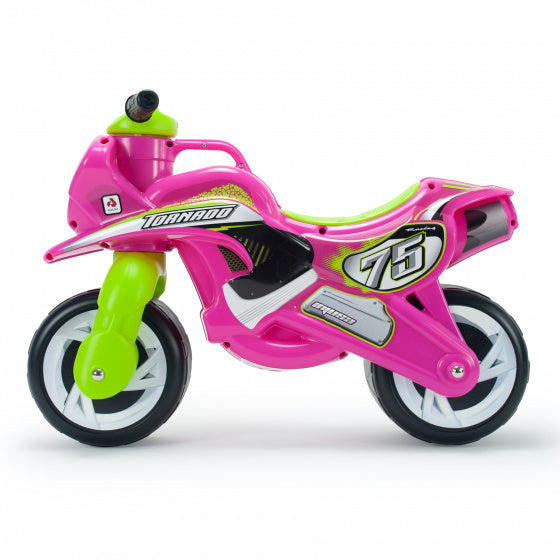 Tundra injusa che corre motori ragazze 69 cm verde rosa