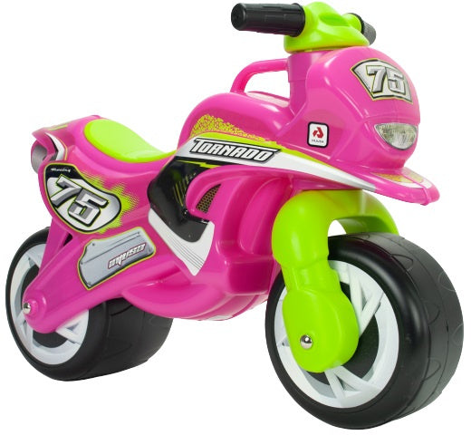 Tundra injusa che corre motori ragazze 69 cm verde rosa