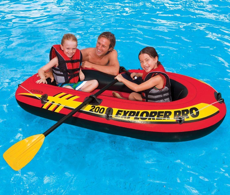 Intex Explorer 200 Set with paddles and pump