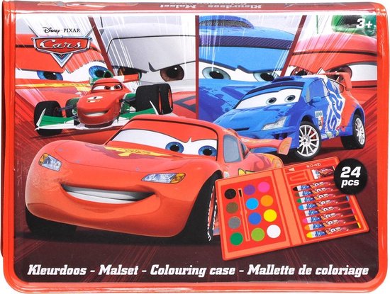 Deltas Cars Mini Color Box 24-dílná