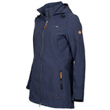 Življenjska linija Kya Softhell Parka Ladies temno modre velikosti 4xl