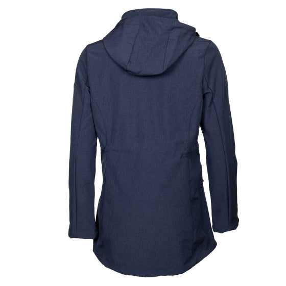 Življenjska linija Kya Softhell Parka Ladies temno modre velikosti 4xl