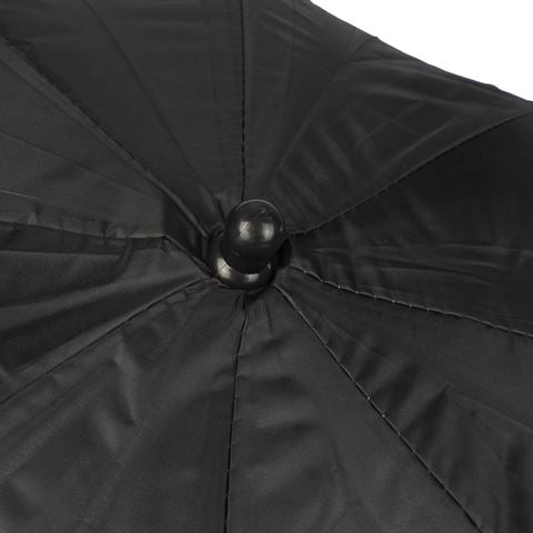 Linkstar Flitsparaplu PUK-84WB Weiß schwarz 100 cm (reversibel)
